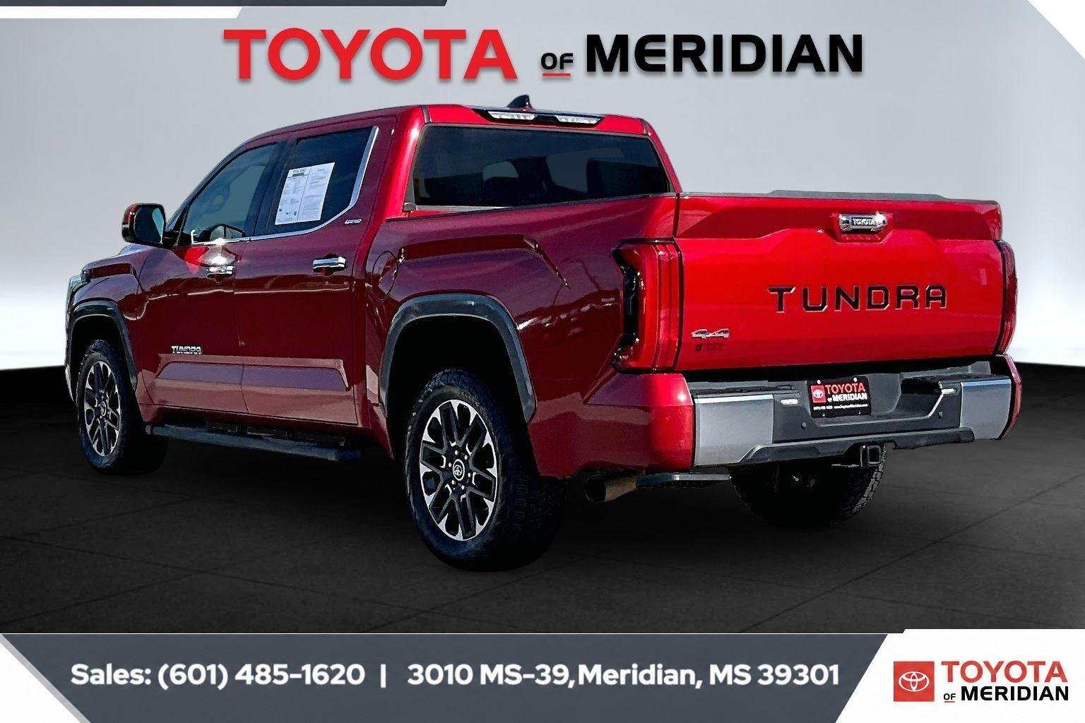 Used 2022 Supersonic Red Toyota Limited image 2