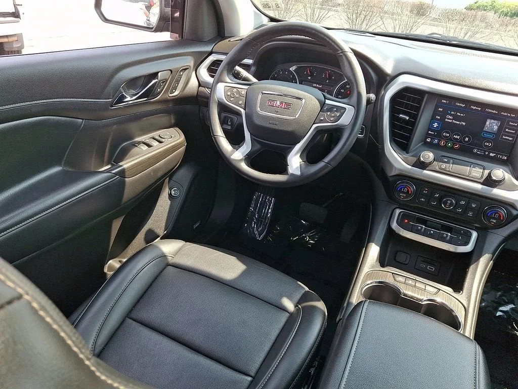 Used 2021 MIDNIGHT BLUE METALLIC GMC SLT image 48