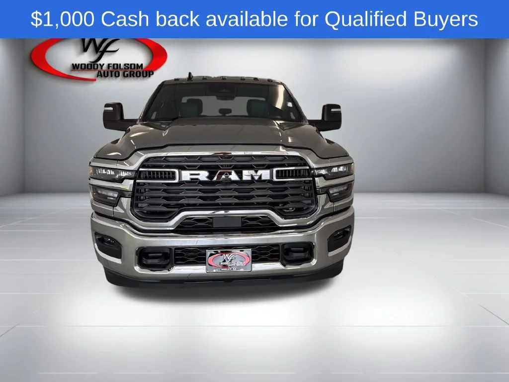 New 2027 Ceramic Gray Clear-Coat Paint RAM Tradesman image 2