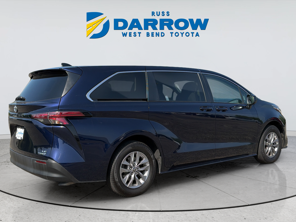 Used 2022 Blue Toyota LE image 4