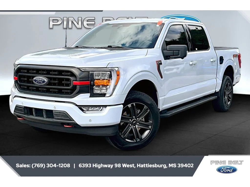 Used 2022 Space White Metallic Ford XLT image 10