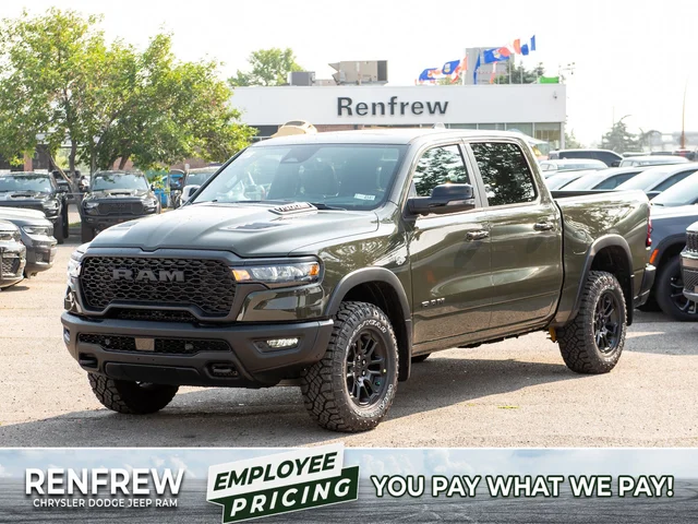 2026 RAM 1500 Rebel* Crew Cab 4x4, HEMI V8