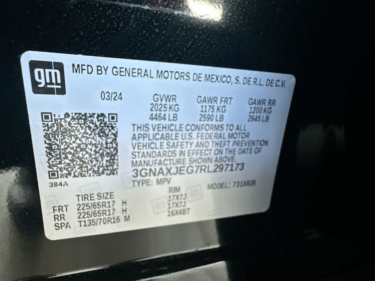 Used 2024 Mosaic Black Metallic Chevrolet LT image 29