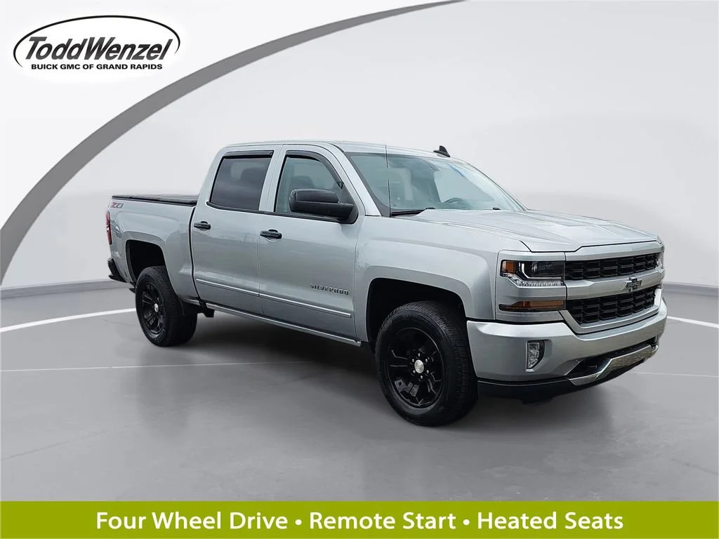Used 2018 SILVER ICE METALLIC Chevrolet LT image 1