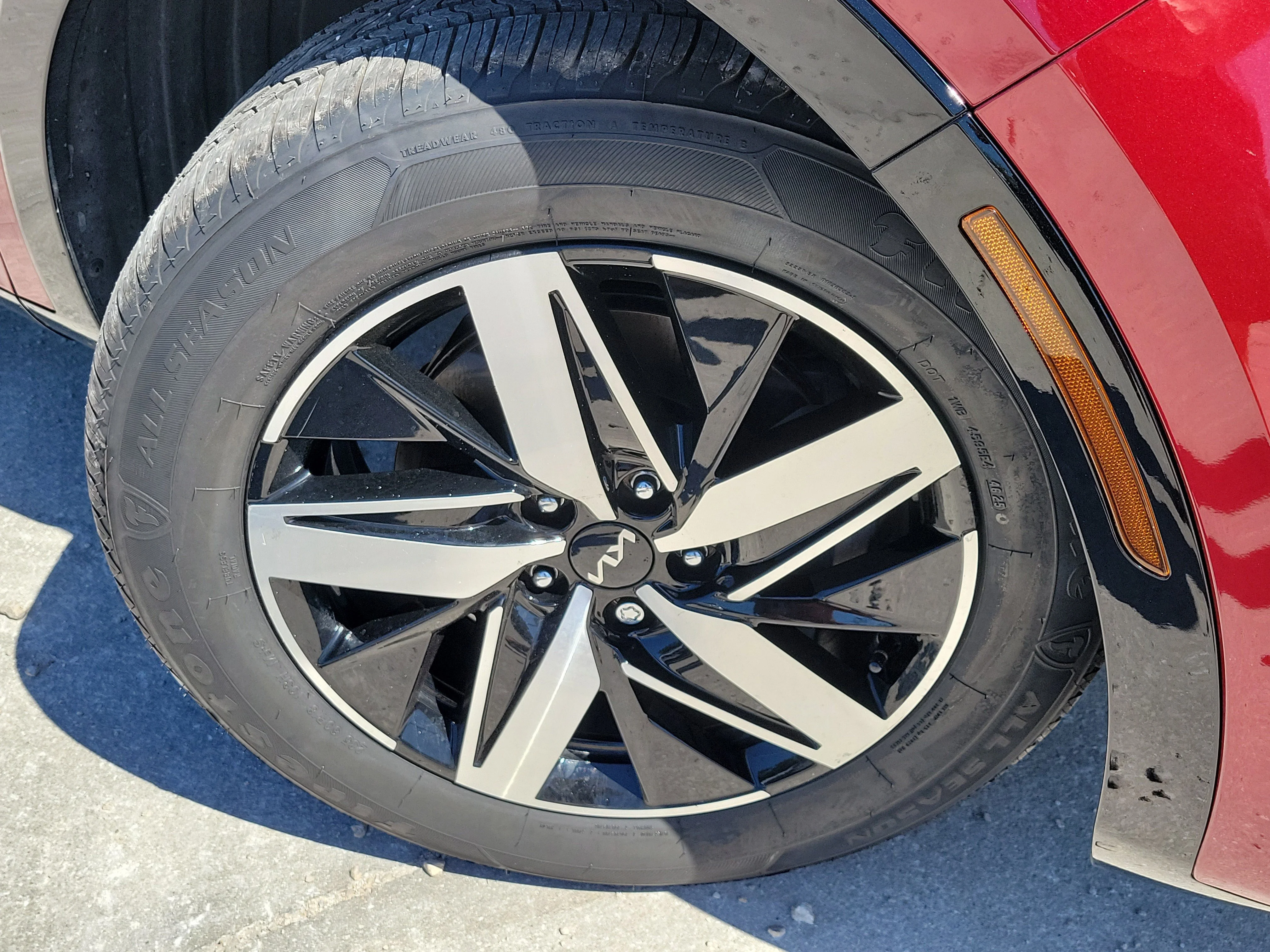 Used 2023 Passion Red Kia S image 8