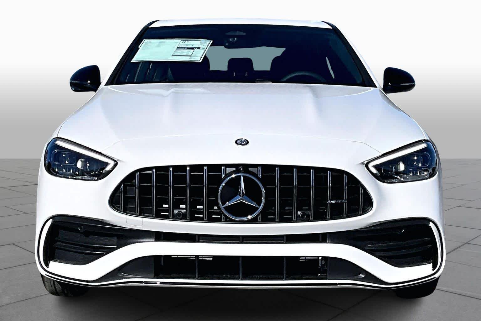New 2026 Polar White Mercedes-Benz AMG® C 43 4MATIC® Sedan image 3
