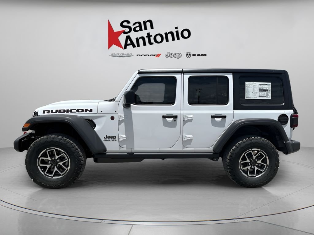 New 2026 Bright White Clearcoat Jeep Rubicon image 9