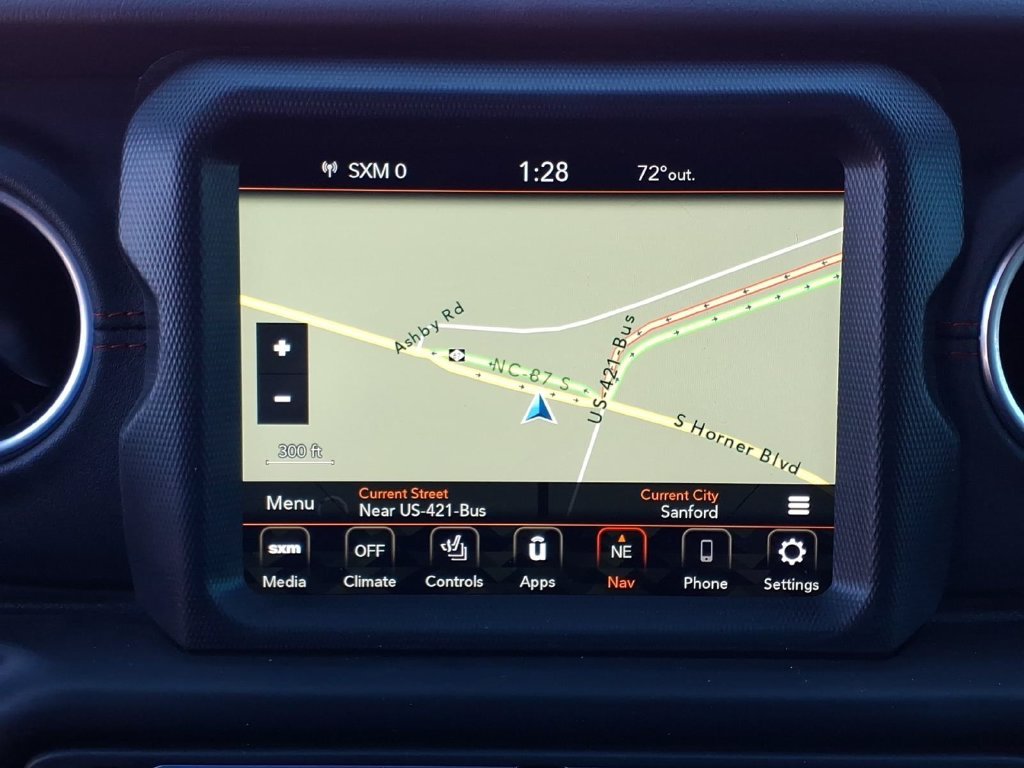 Used 2020 Ocean Blue Metallic Jeep Unlimited Rubicon image 8