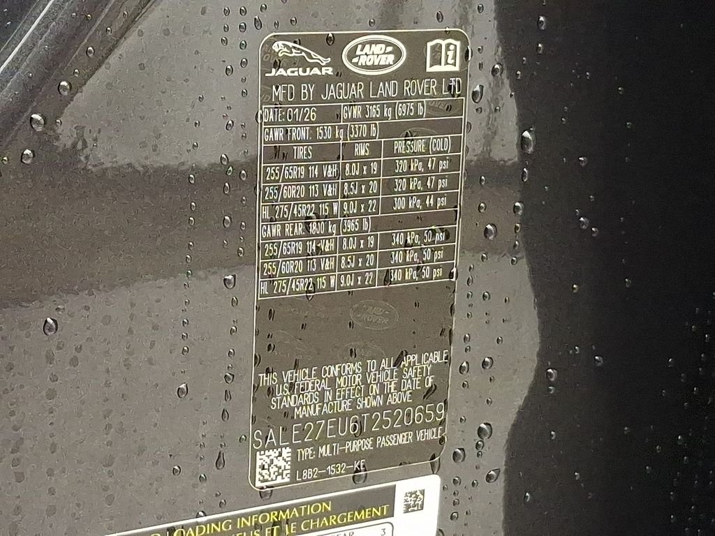 New 2026 Carpathian Grey Land Rover X-Dynamic SE image 20