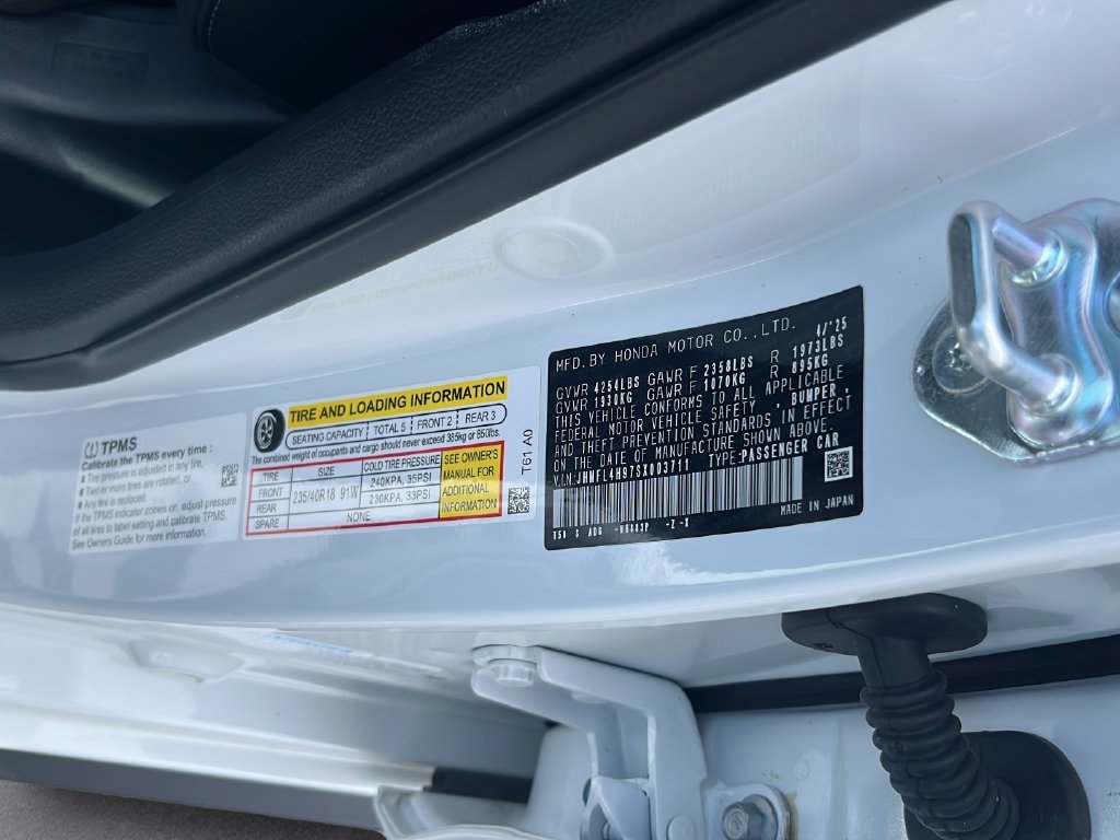 Used 2025 White Honda Sport Touring image 34