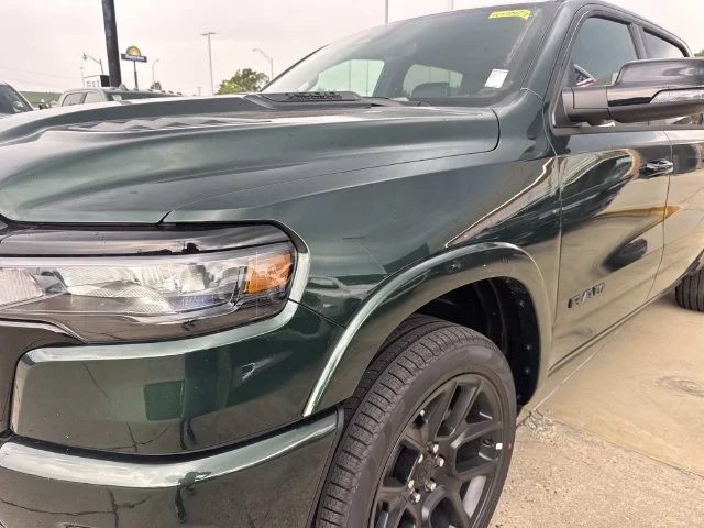 New 2026 Serrano-Green Metallic Exterior Paint RAM Laramie image 9