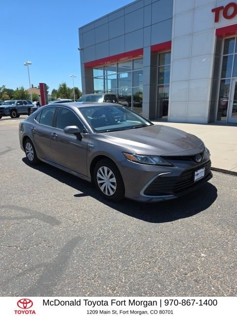 Used 2021 Gray Toyota LE image 7