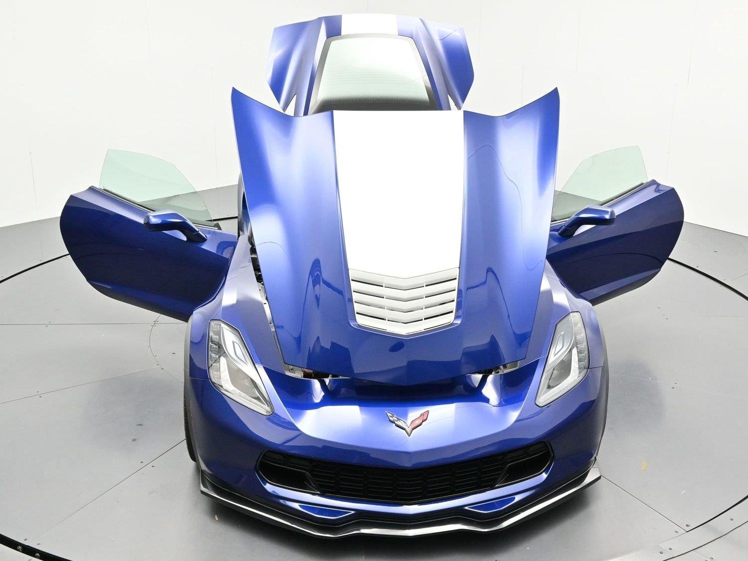 Used 2017 Admiral Blue Metallic Chevrolet Grand Sport 1LT image 42