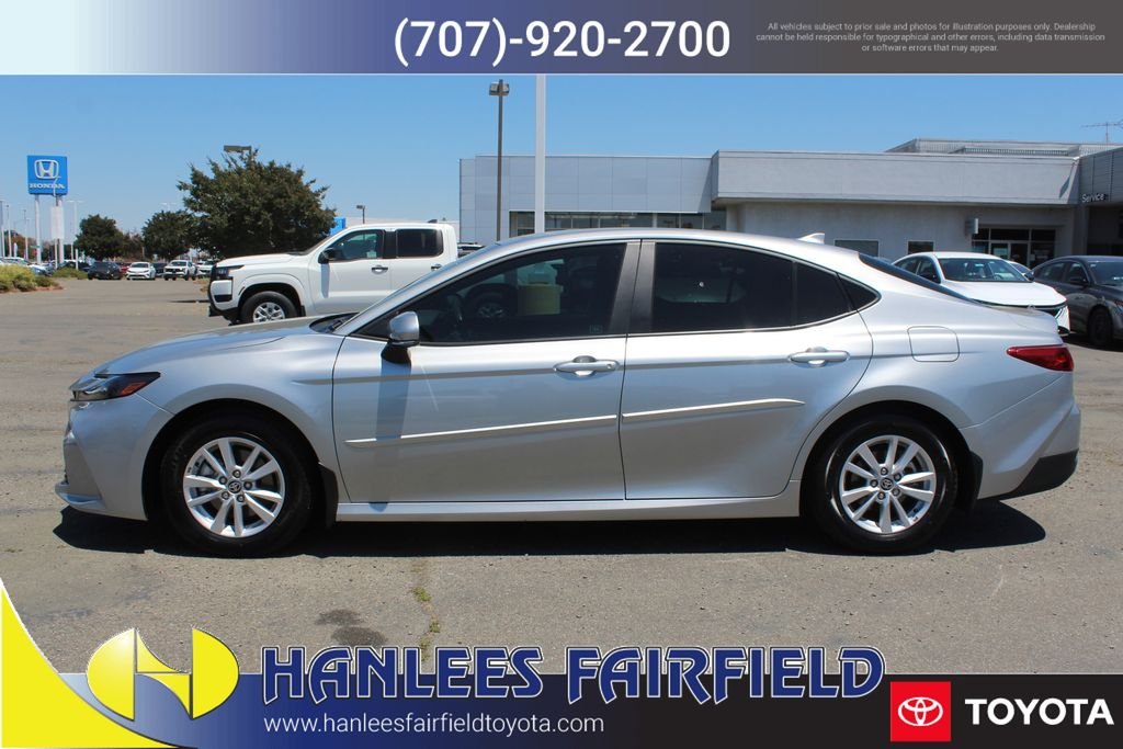Certified Used 2025 Silver Toyota LE image 2