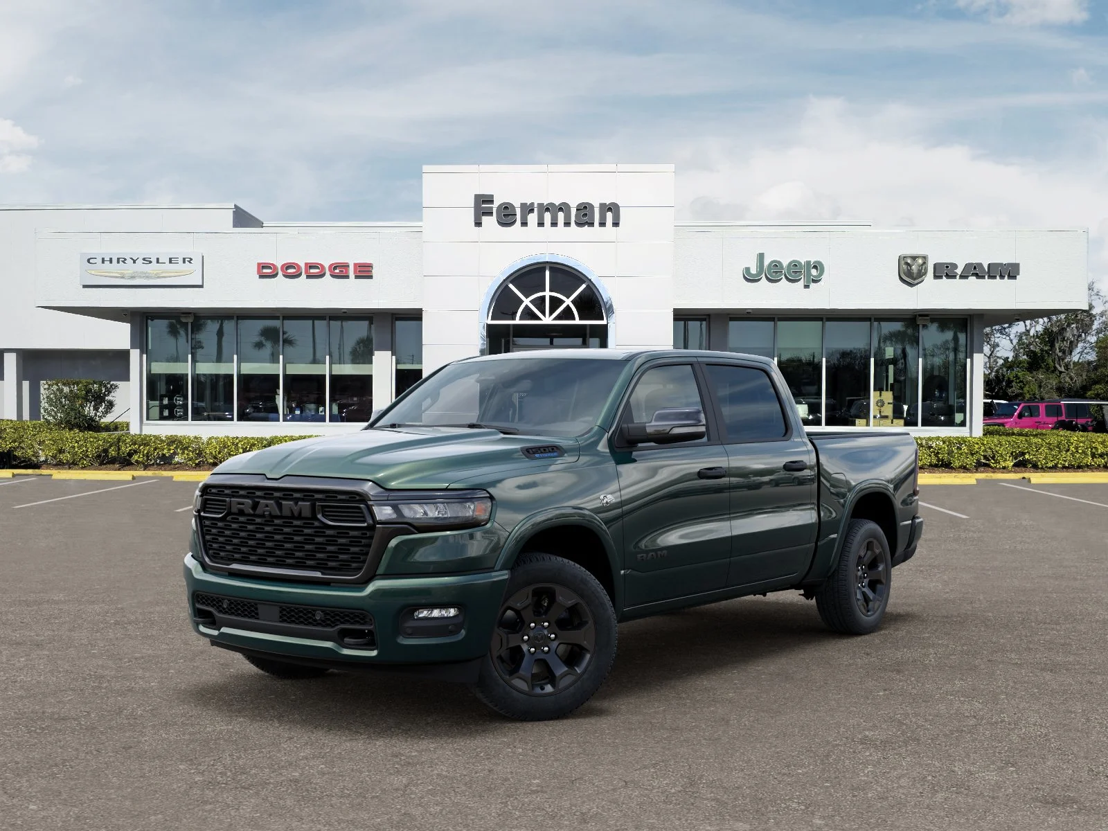 New 2026 Serrano-Green Metallic Exterior Paint RAM Big Horn/Lone Star image 32