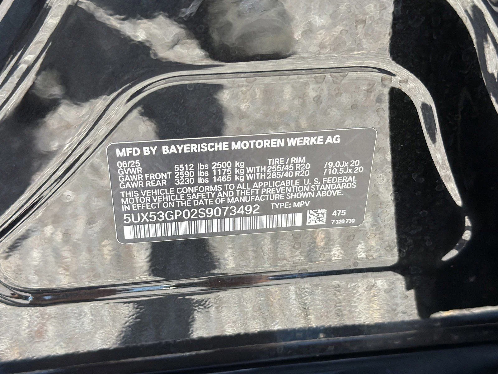 New 2025 Black Sapphire Metallic BMW 30 xDrive image 40