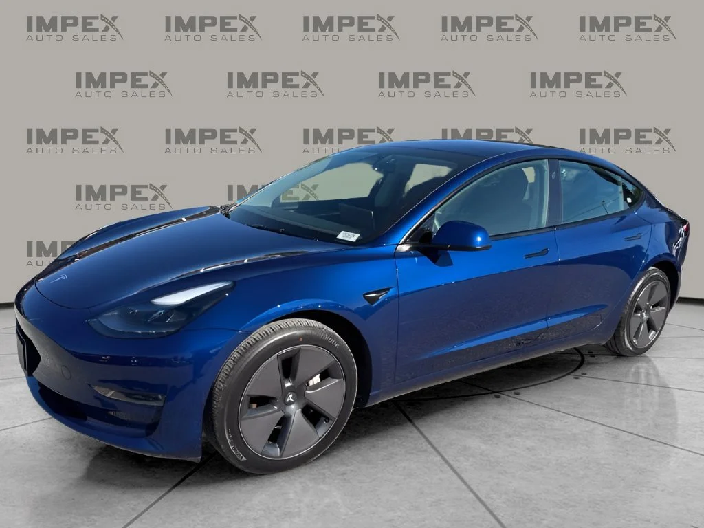 Used 2023 Blue Tesla Long Range image 1