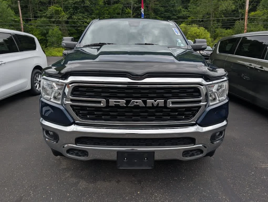 Used 2023 Patriot Blue Pearlcoat Ram Big Horn image 2