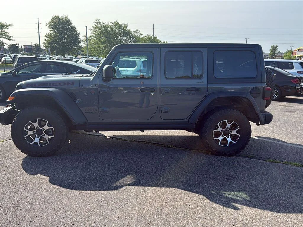 Used 2021 Sting-Gray Clearcoat Jeep Unlimited Rubicon image 5