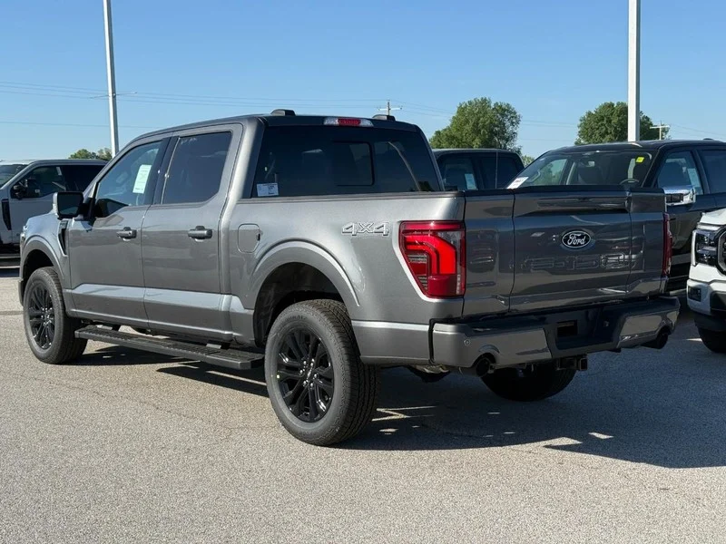 New 2026 Carbonized Gray Metallic Ford LARIAT 4WD SuperCrew 5.5