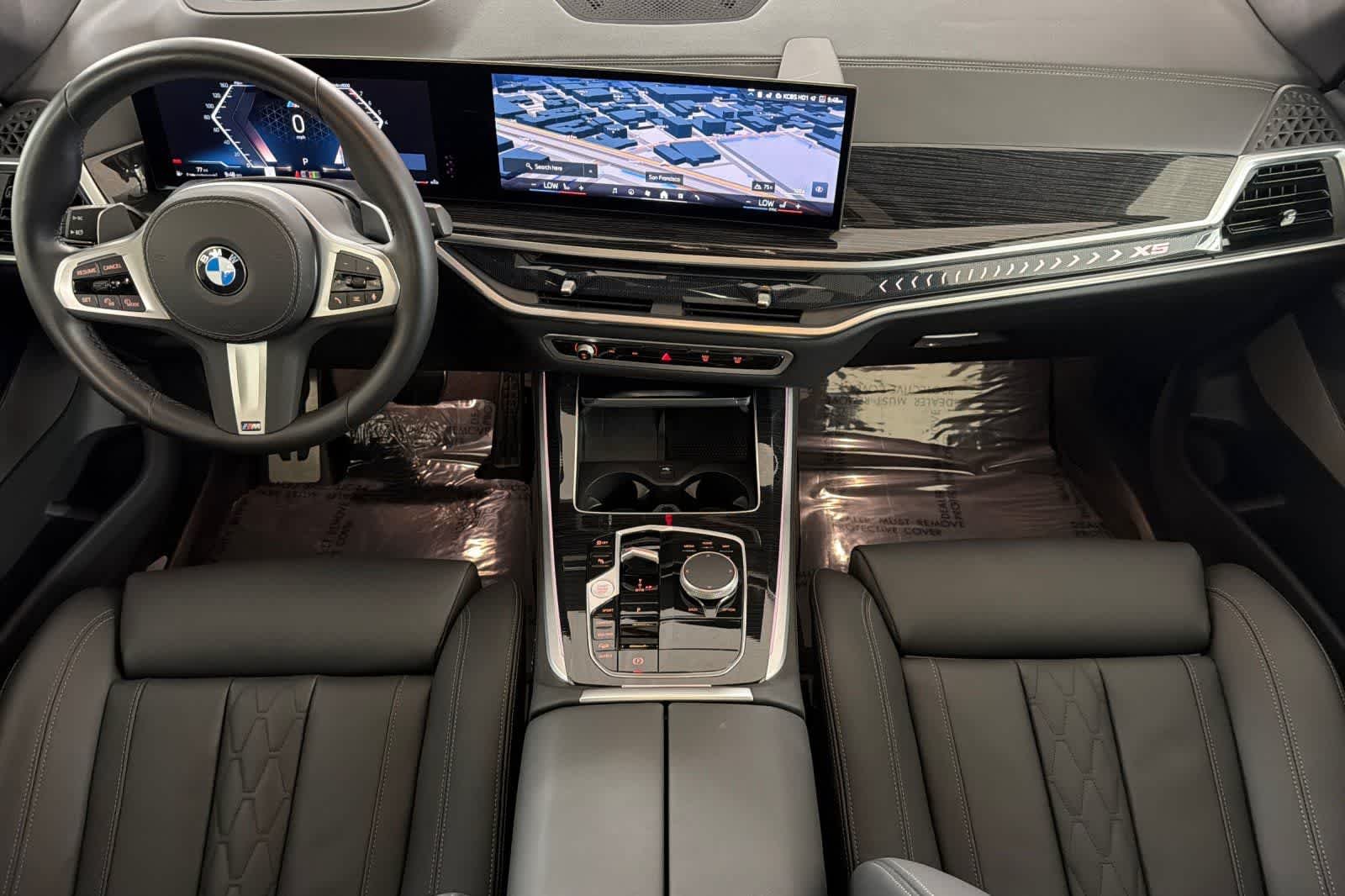 Certified Used 2024 Black Sapphire Metallic BMW xDrive40i image 3