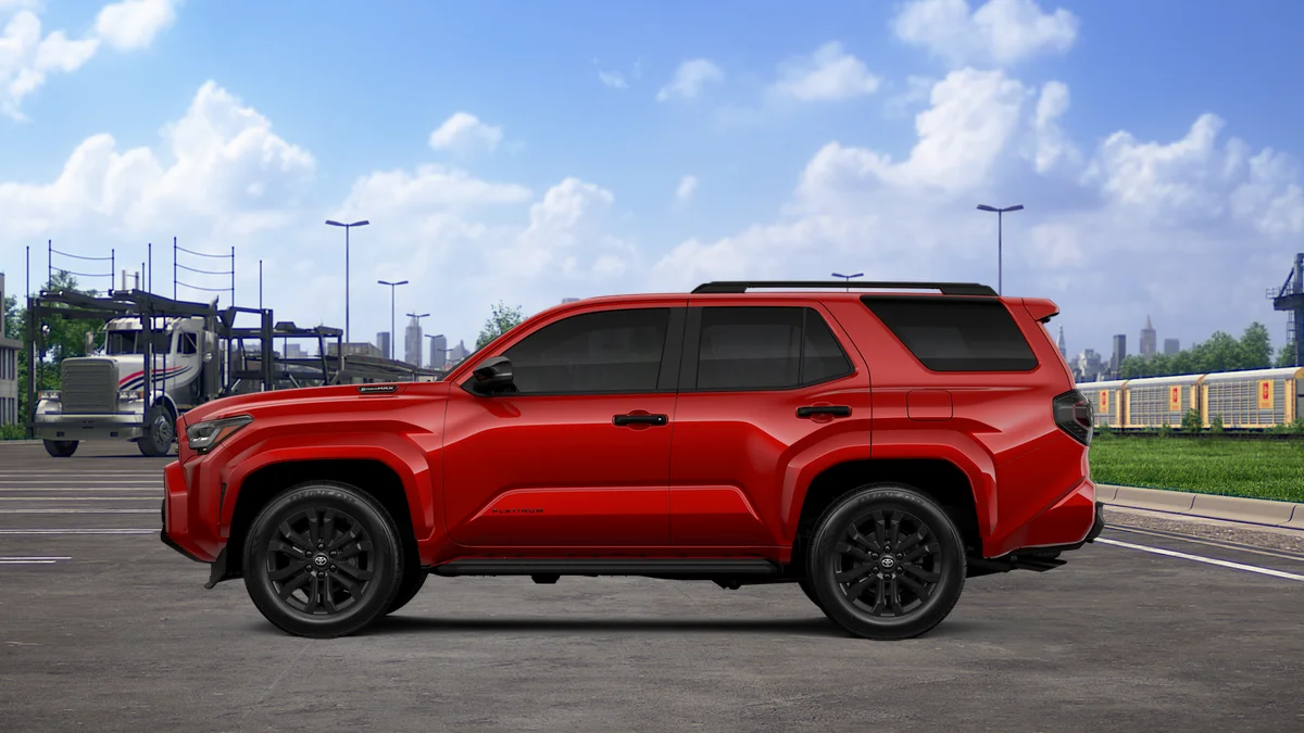 New 2026 Supersonic Red <sup>1</sup> Toyota 4Runner Platinum image 6