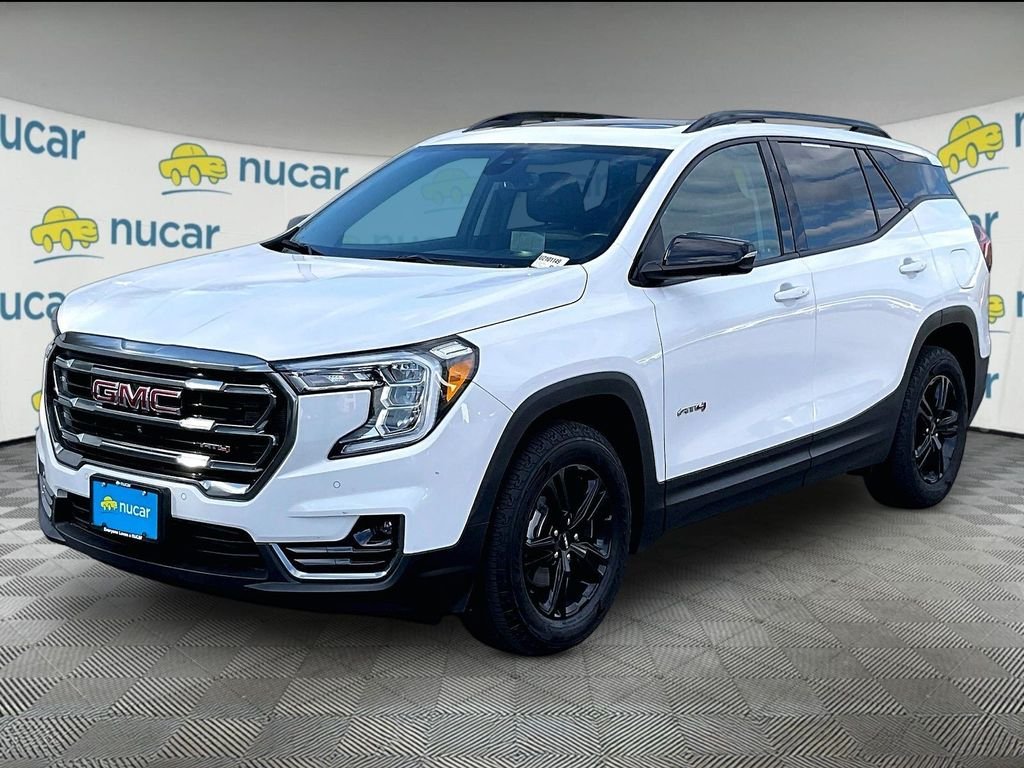Used 2024 Summit White GMC AT4 image 3