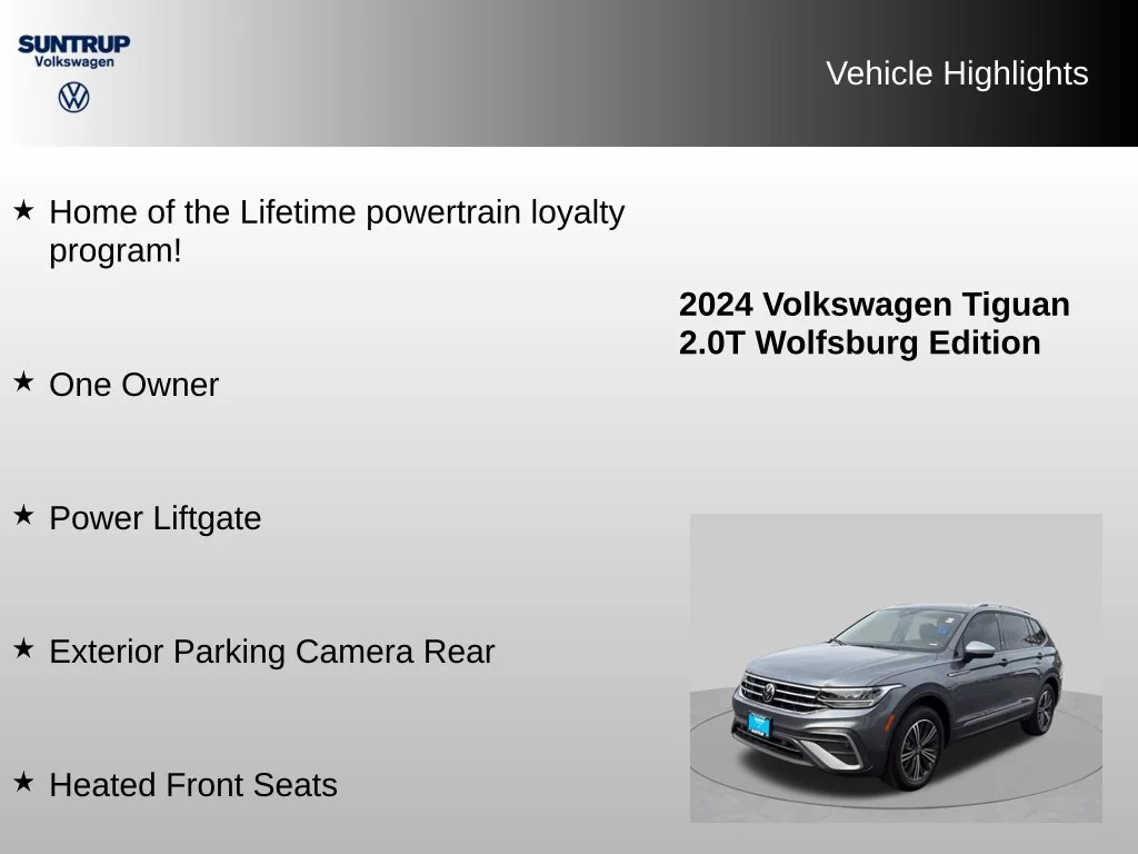 Used 2024 Gray Volkswagen 2.0T Wolfsburg Edition image 7