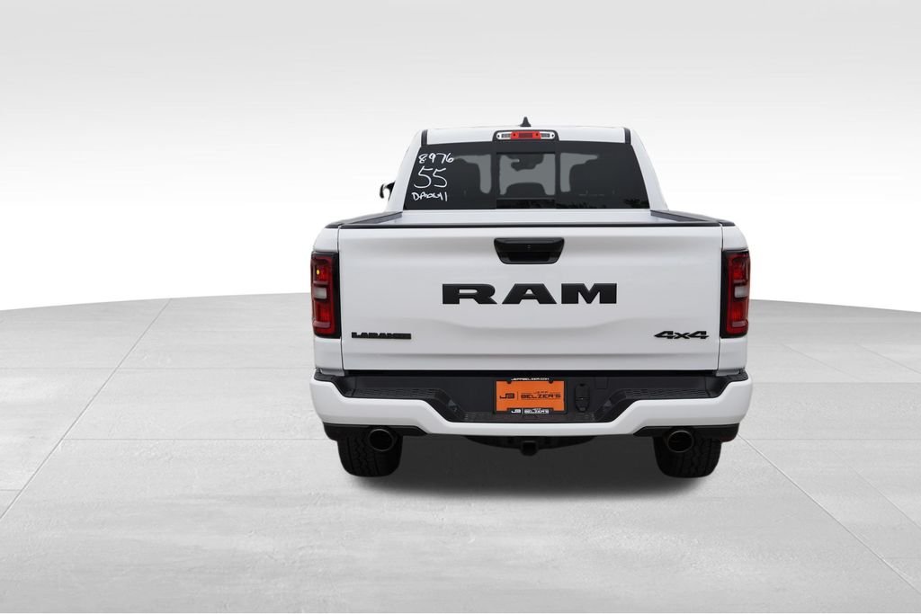 New 2026 Bright White Clear-Coat Exterior Paint RAM Laramie image 4