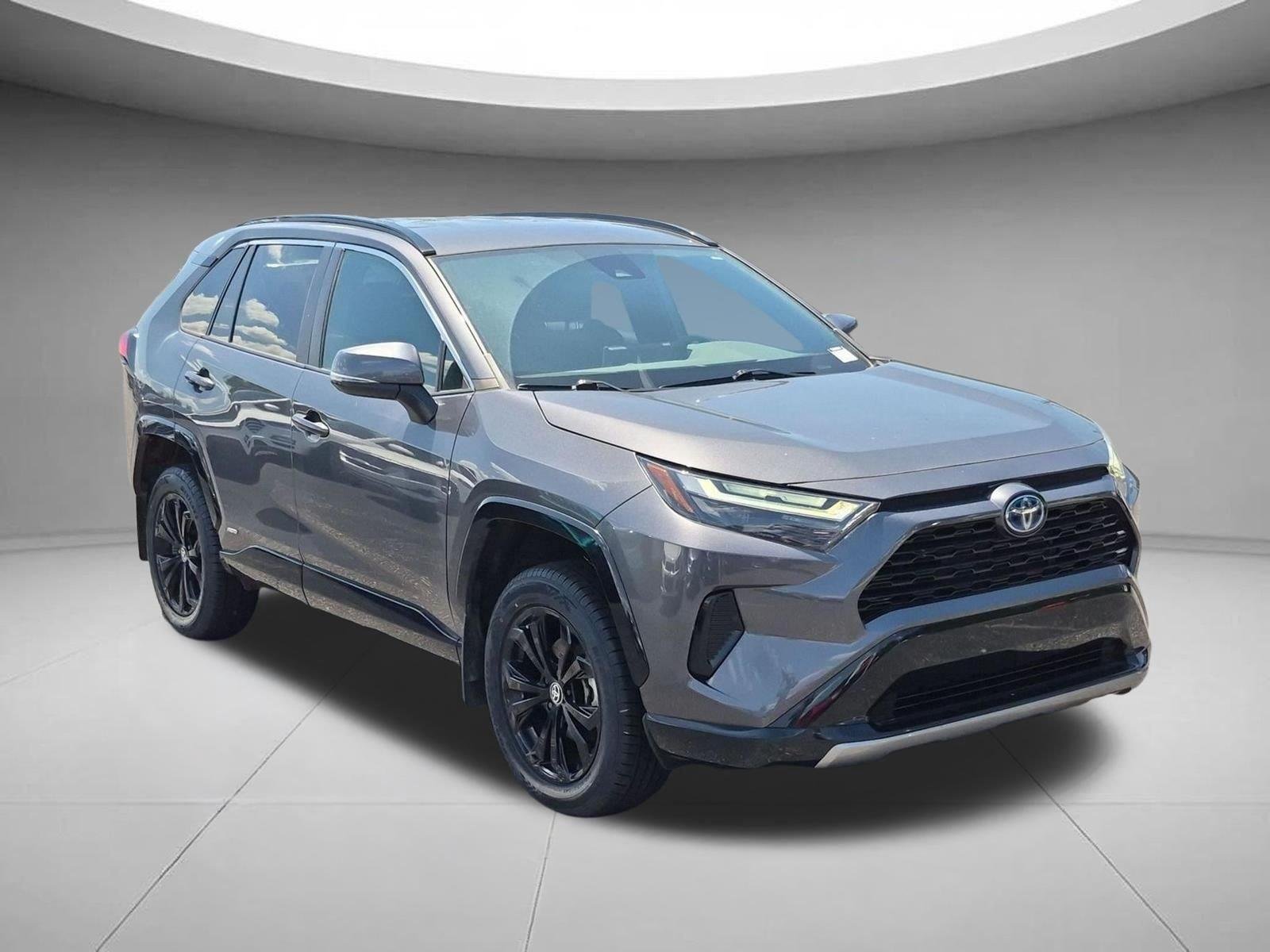 Used 2023 Magnetic Gray Metallic Toyota Hybrid SE image 7