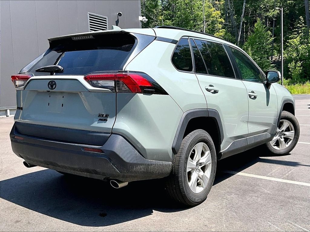 Used 2021 Blue Toyota XLE image 4
