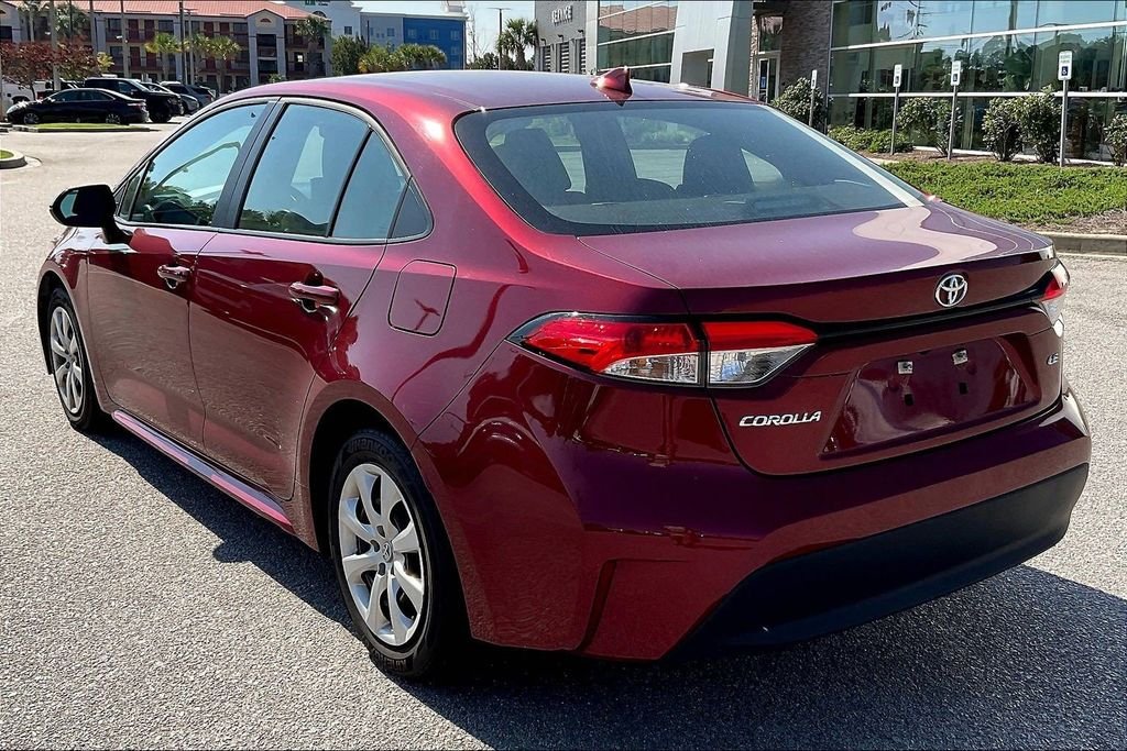 Used 2025 Red Toyota LE image 4