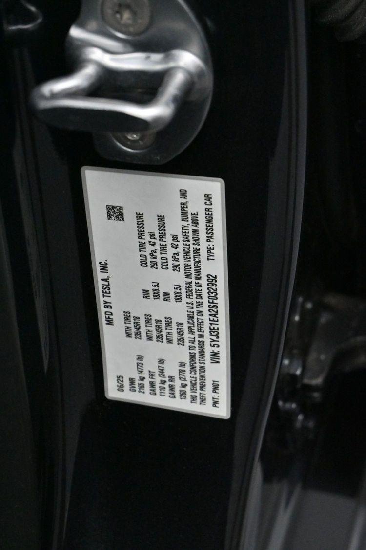 Used 2025 Stealth Grey Tesla Long Range image 32