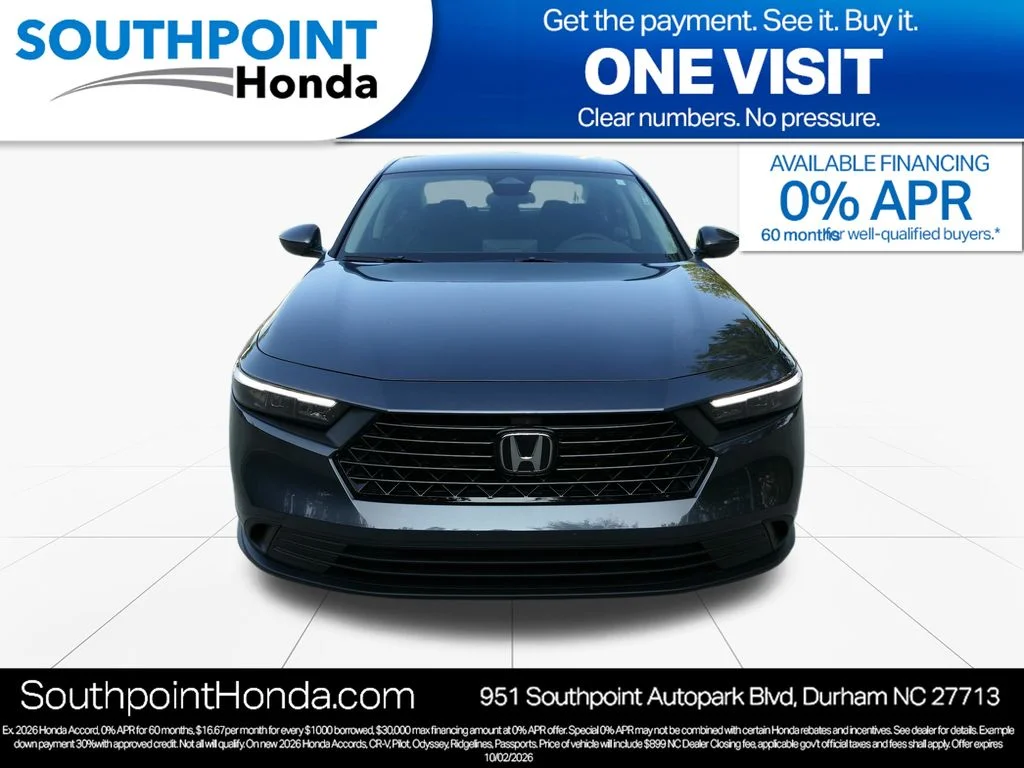 New 2026 Meteorite Gray Metallic Honda LX image 2