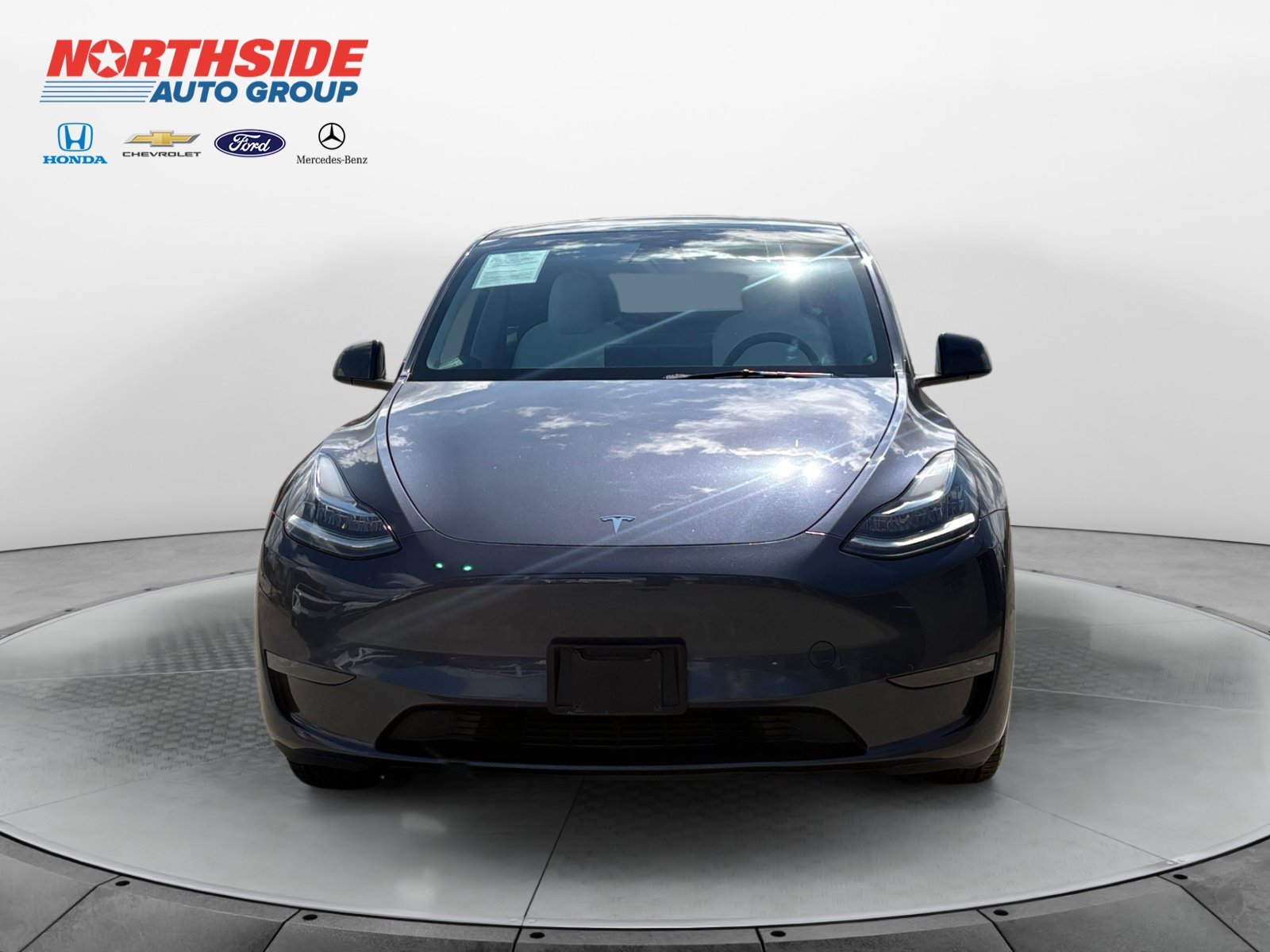 Used 2023 Tesla Model Y Long Range with VIN 7SAYGDEE8PA091153 for sale in San Antonio, TX