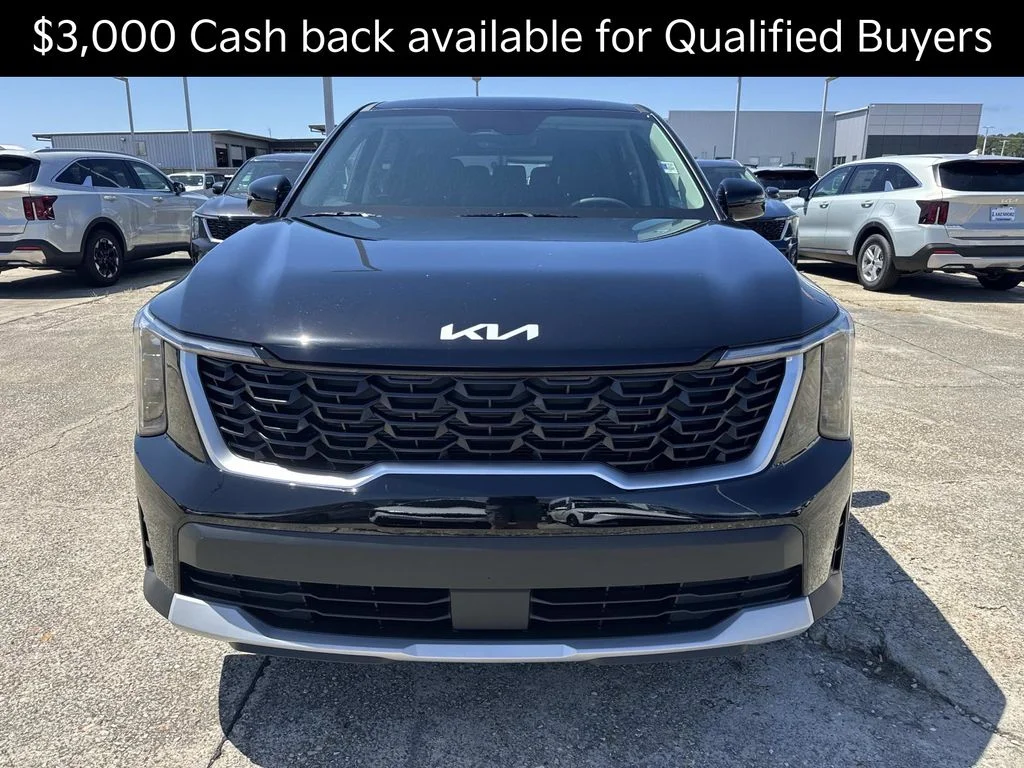 New 2026 Ebony Black Kia LX image 2