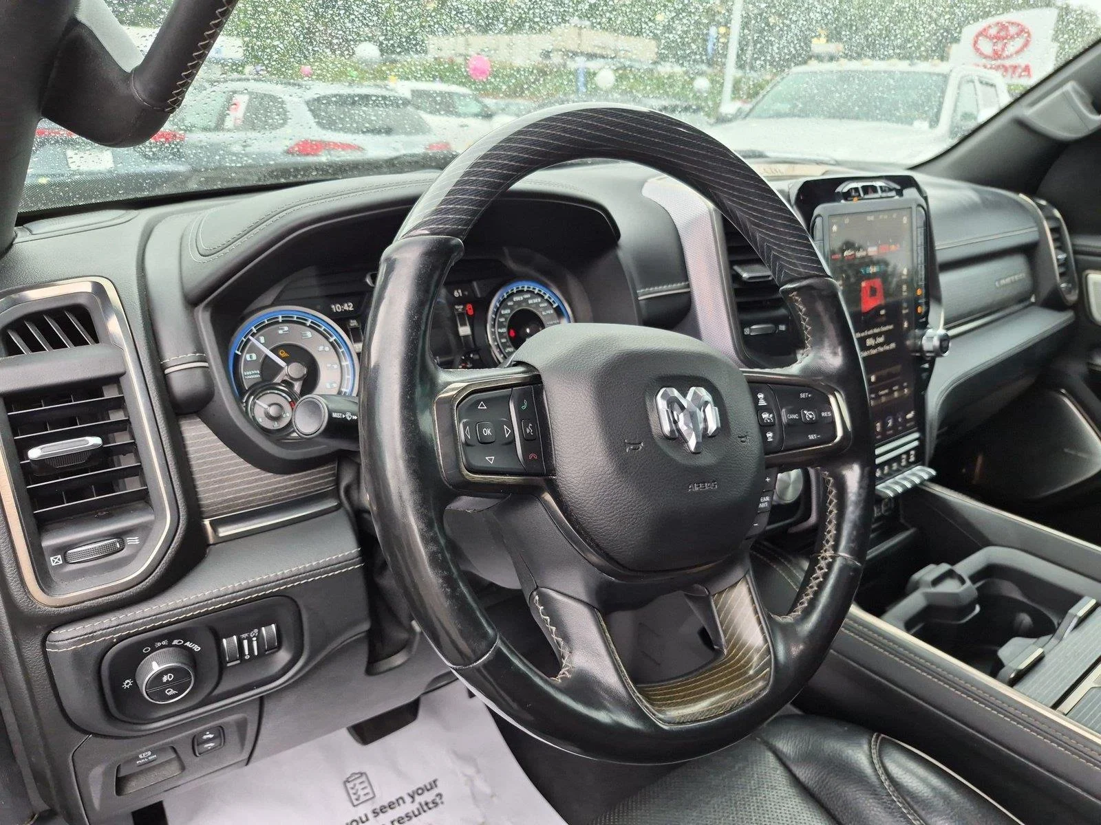 Used 2019 Diamond Black Crystal Pearlcoat Ram Limited image 18