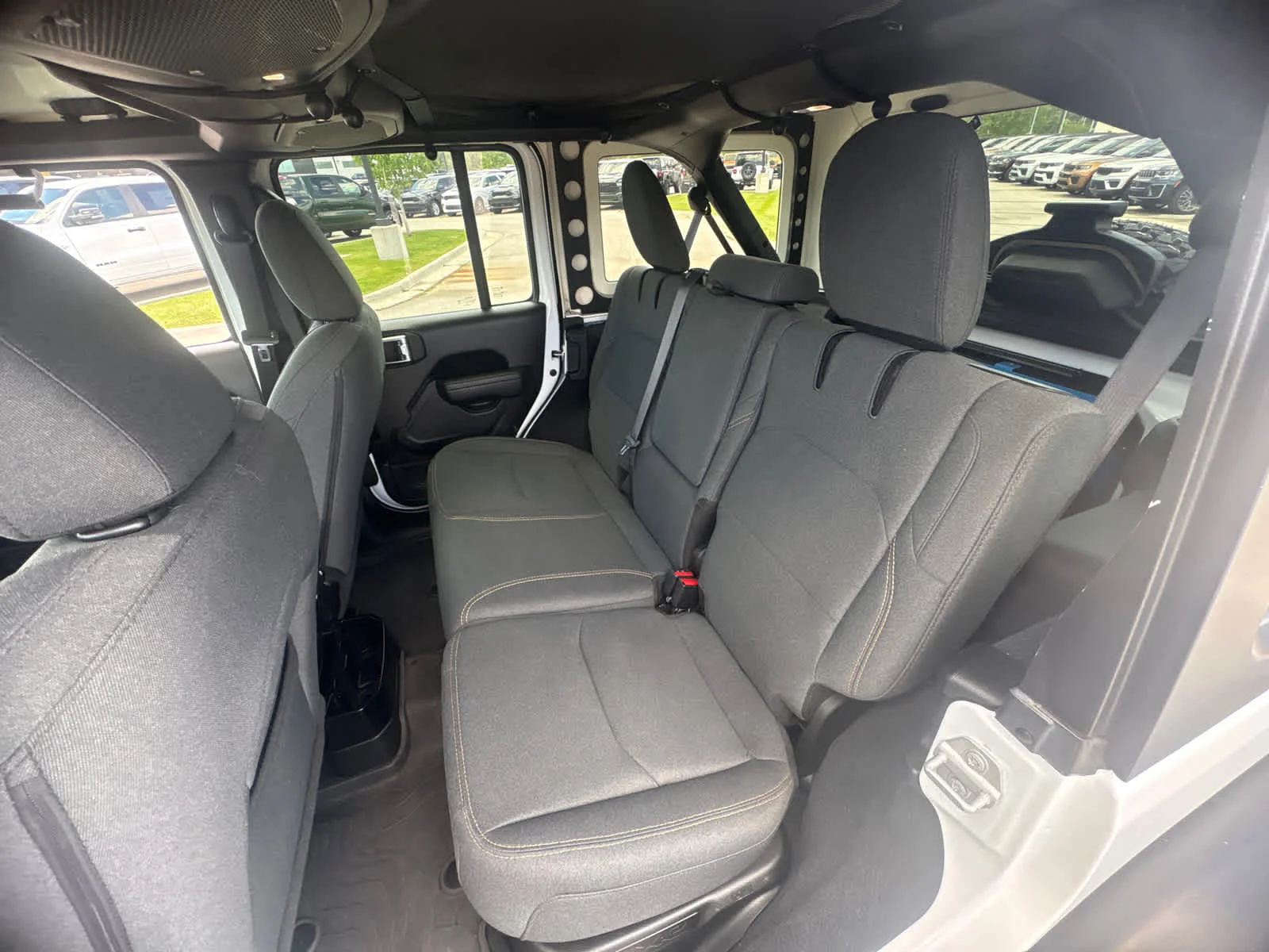 Used 2024 Bright White Clearcoat Jeep Willys image 13