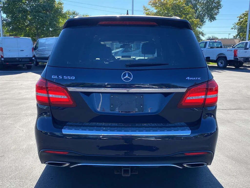 Used 2018 Lunar Blue Metallic Mercedes-Benz GLS 550 image 10