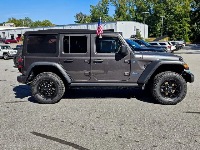 Used 2024 Gray Jeep Willys 4xe image 6