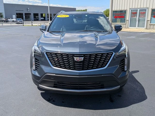 Used 2021 Gray Cadillac Premium Luxury image 2