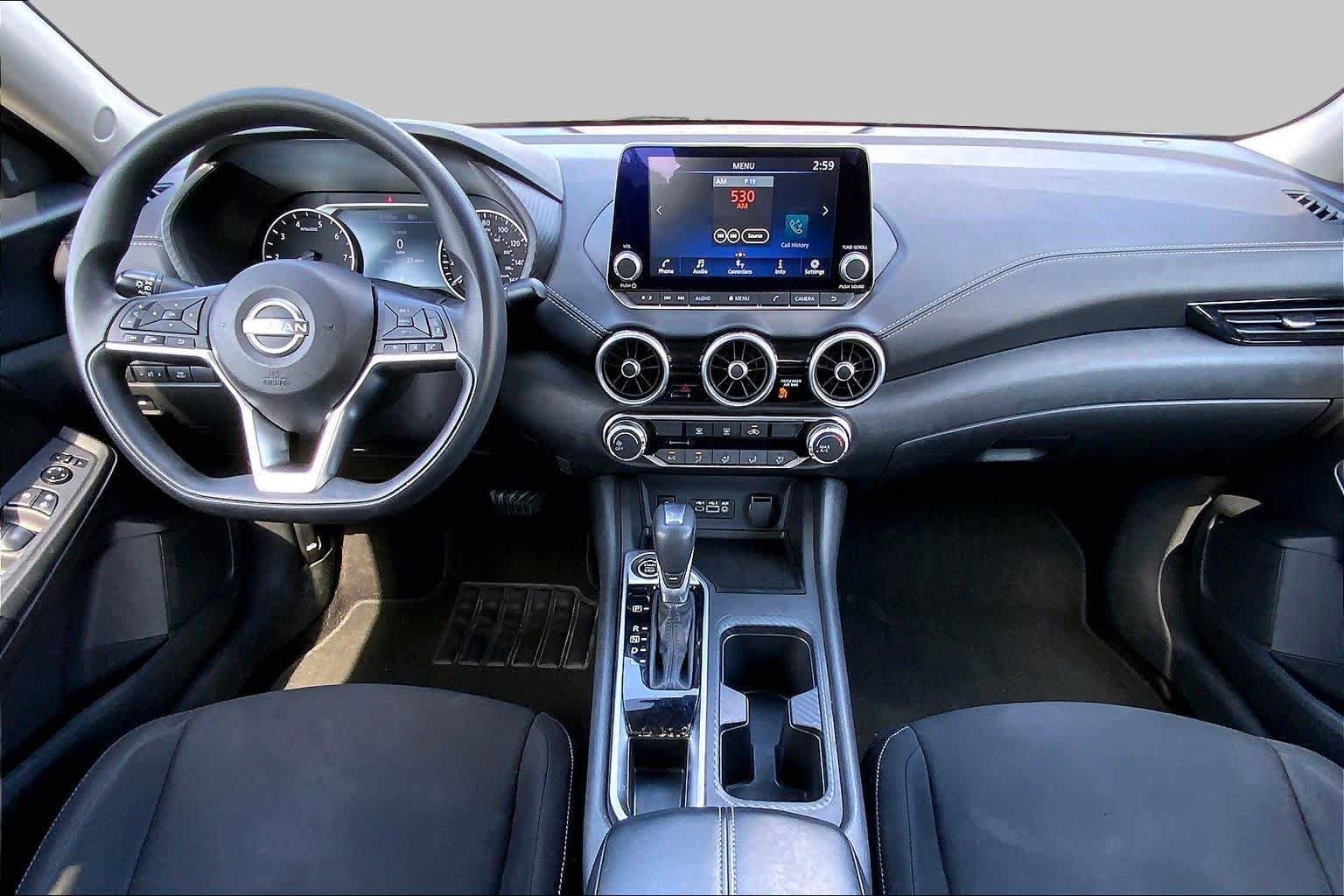 Used 2025 Electric Blue Metallic Nissan SV image 14