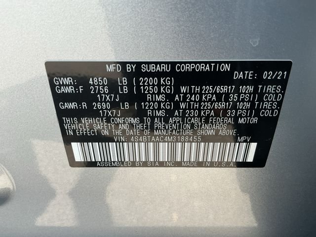 Used 2021 Silver Subaru 2.5i image 25