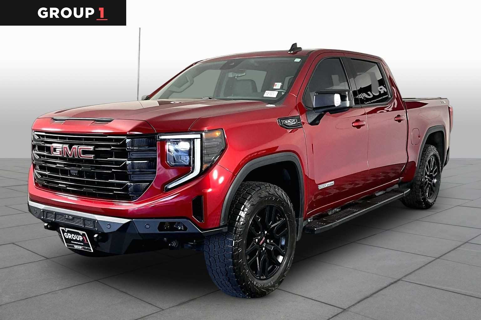 Used 2024 Volcanic Red Tintcoat GMC Elevation image 1