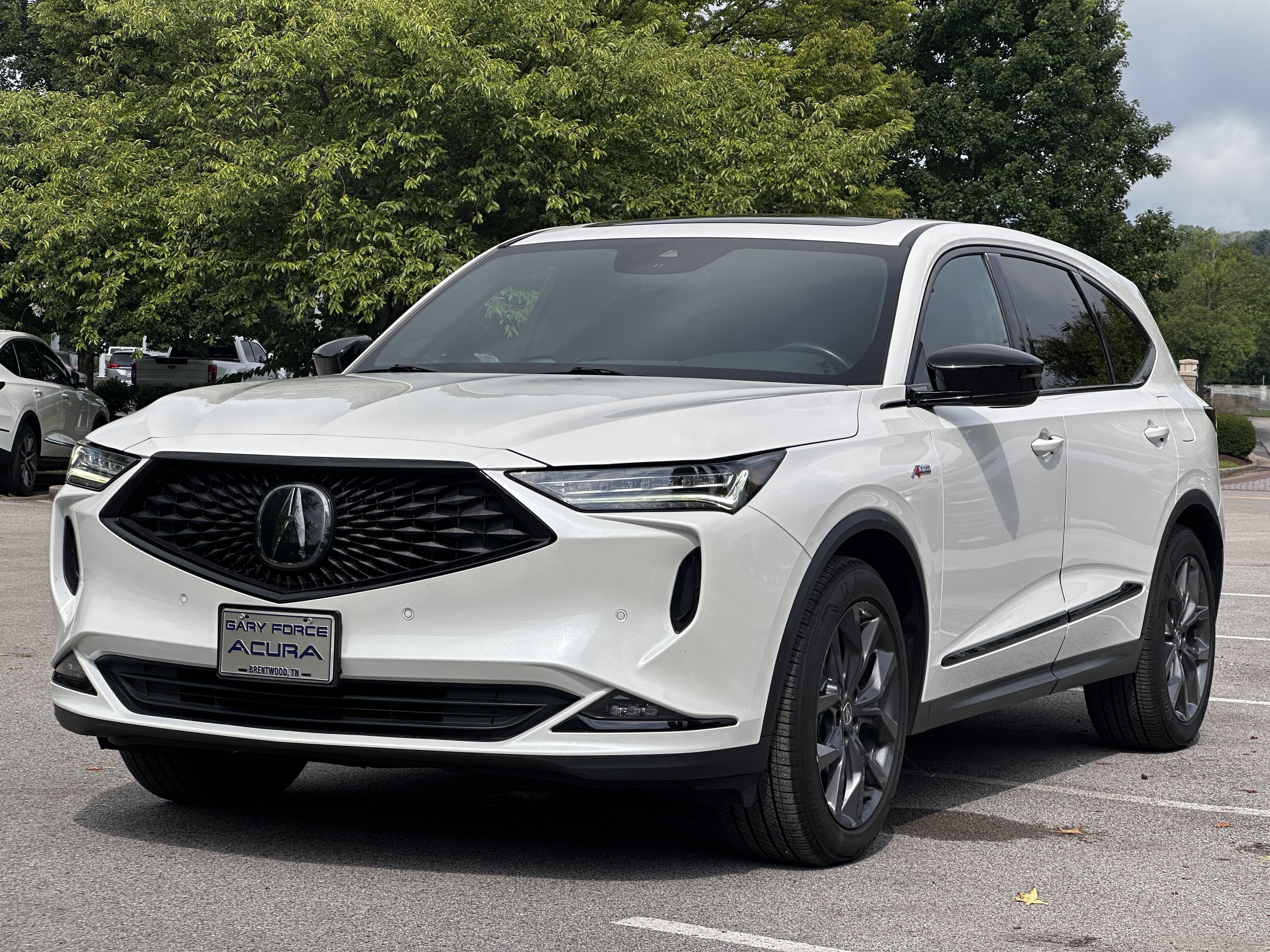 Used 2023 Platinum White Pearl Acura SH-AWD with A-Spec Package image 45