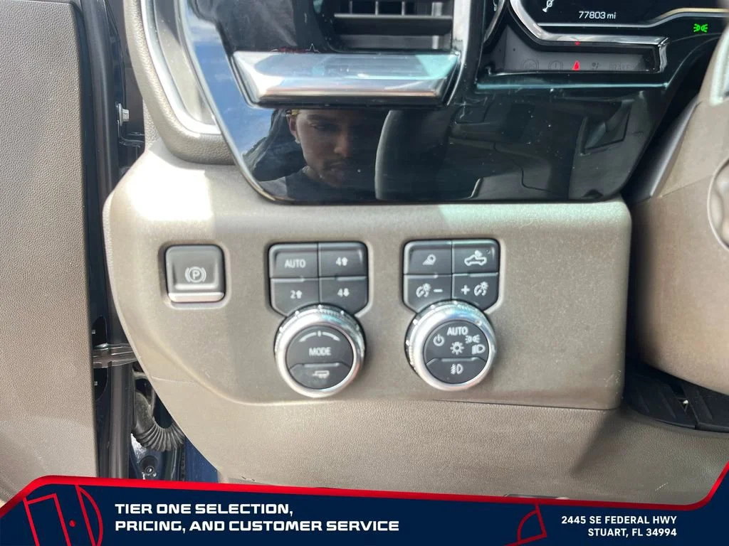 Used 2023 Pacific Blue Metallic GMC SLT image 24
