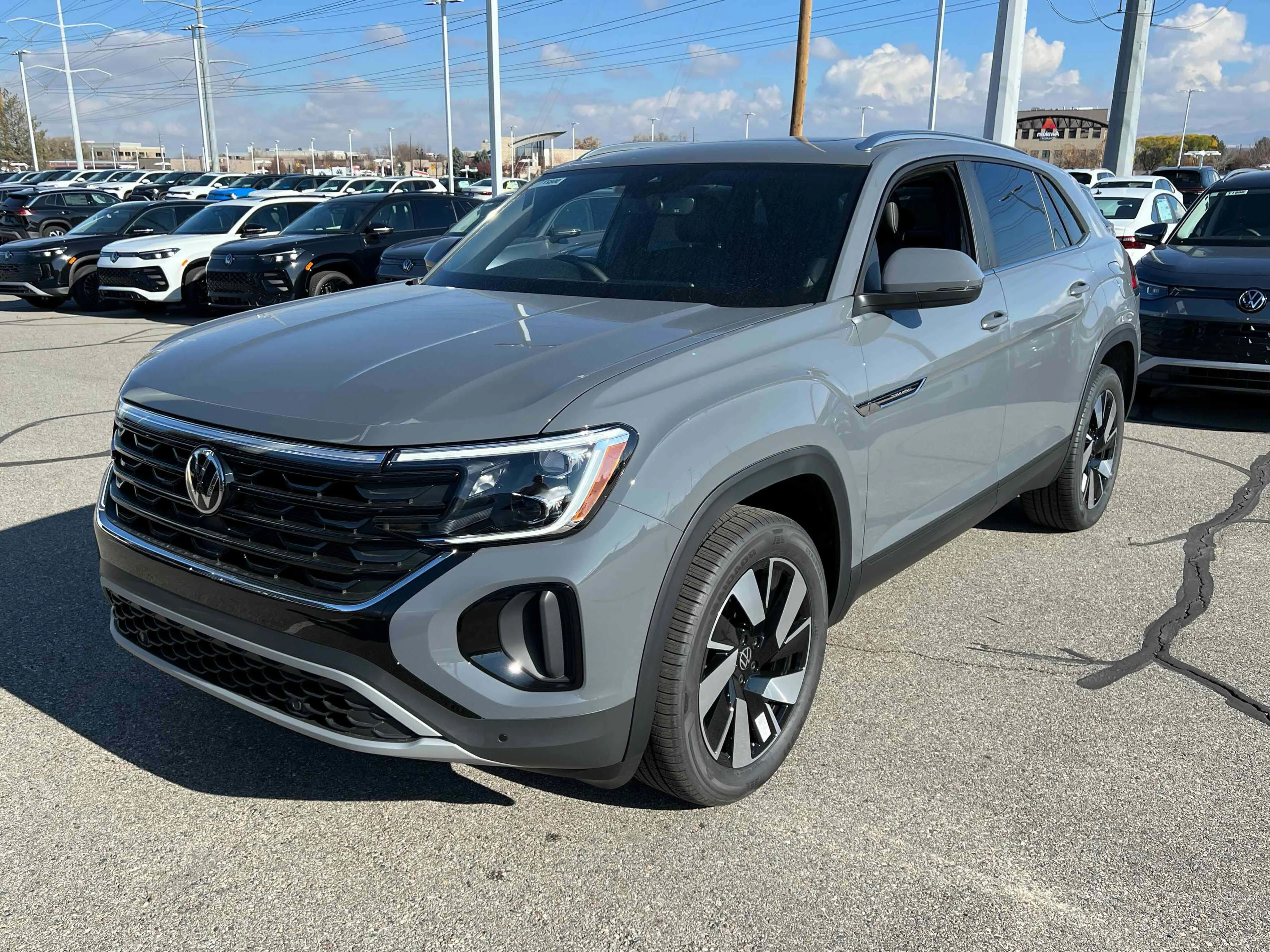 New 2026 Gray Volkswagen 2.0T SE w/Technology image 1