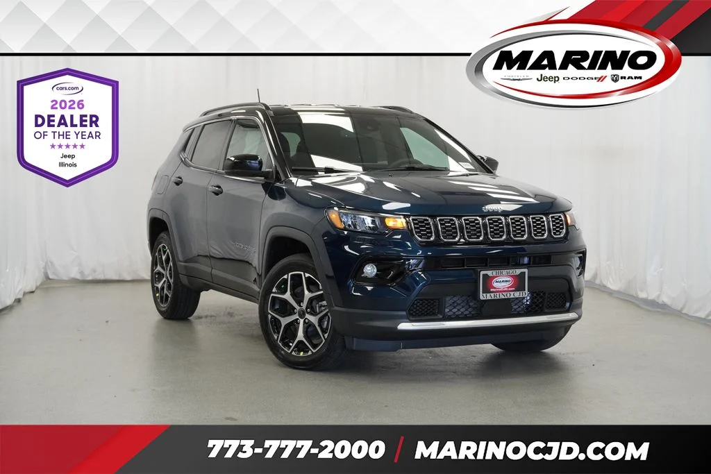 New 2026 Fathom Blue Pearl-Coat Exterior Paint Jeep Limited image 1