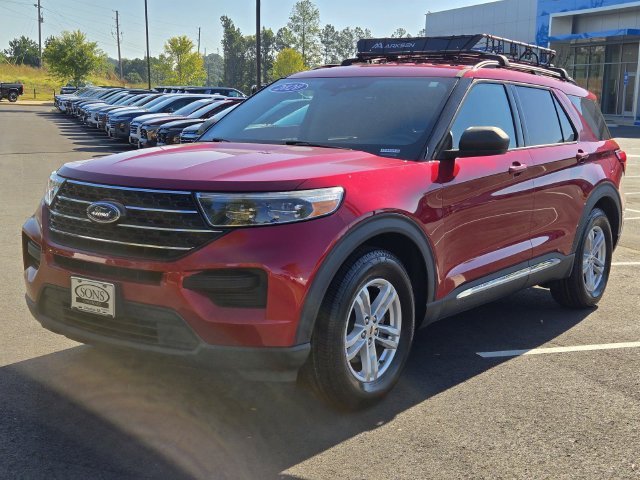 Used 2020 Red Ford XLT image 2