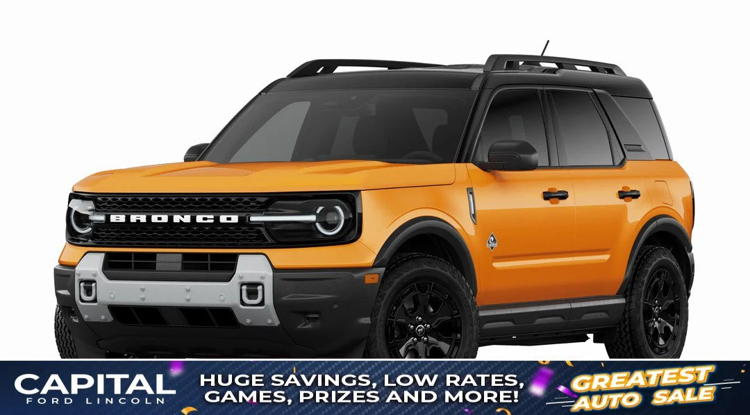 New 2026 ORANGE FURY METALLIC TRI-COAT Ford Outer Banks image 1